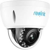 Reolink 4K PoE Security Camera Outdoor with Person/Vehicle Detection, IK10 Vandal Proof, 5X Optical Zoom, Time Lapse, Smart Motion Alert, Support microSD Card Slot for 24/7 Recording, RLC-842A
Without box