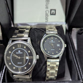 Blue Cabana Diamond Edition couple watch ⌚ (black dial)