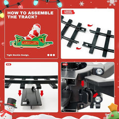 Train Sets Toy Gift for Boys Girls 3 4 5 6 7 Years Old