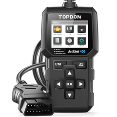 TOPDON AL400 OBD2 Scanner, Full OBDII Code Reader, Check Engine Light Scan Tool (Without box)