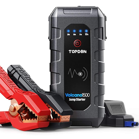 Faulty TOPDON - Volcano 1500 - Battery Jump Starter & Power Supply - 12V - 1500A - 18,000mAh