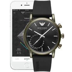 Emporio Armani ART3016 Analog Display Black Smart Watch Men's Watch