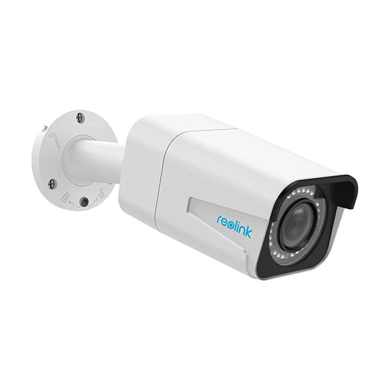 Reolink rlc 511a 5mp outdoor wired camera with 4× optical zoom ir night vision box pack with complete accessories