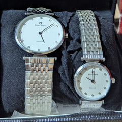 Blue Cabana Diamond Edition couple watch ⌚