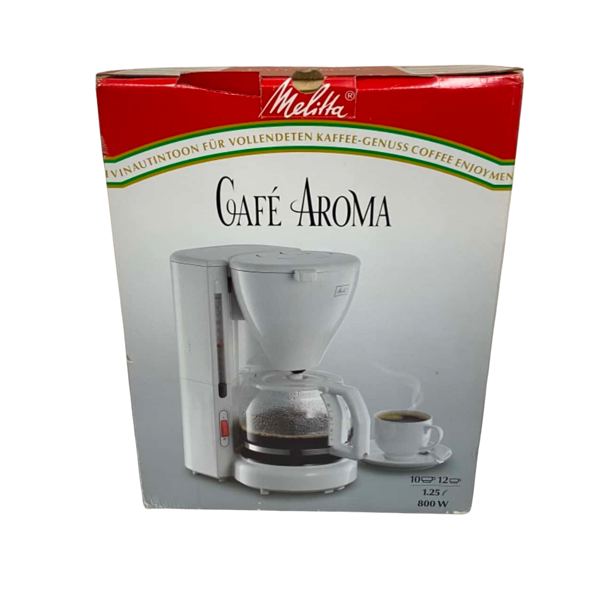 Melitta Filter Coffee Machine with Glass Jug