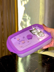 Mofusand x Sanrio Hello Kitty Bento Glass Lunch Box - Airtight Food Container (7-11 Edition)