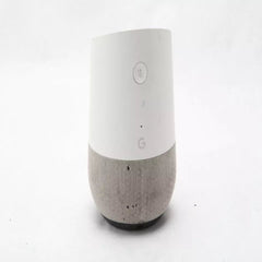 Google Home device promotional torn with original power adopter
