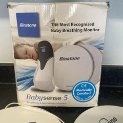 BabySense 5 Baby Breathing and Movement Monitor - White